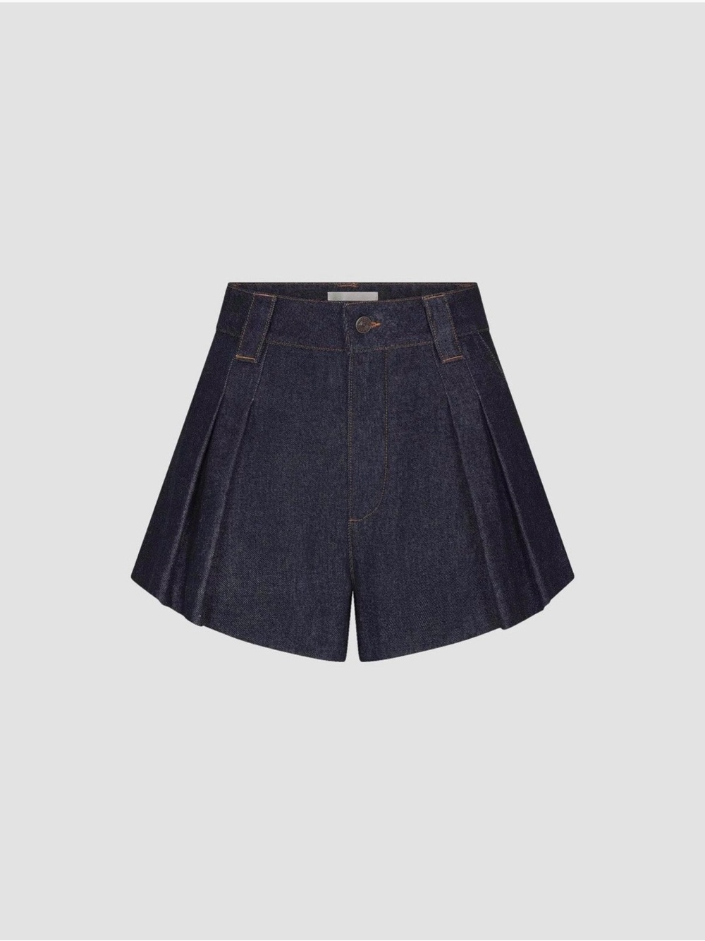 FRAME The Structural Denim Shorts Blue Waist 30